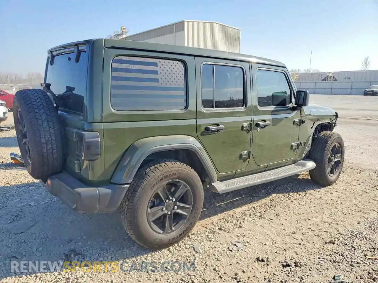 3 Photograph of a damaged car 1C4HJXEN6MW556751 JEEP WRANGLER 2021