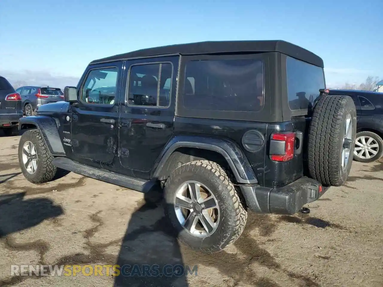 2 Photograph of a damaged car 1C4HJXEN6MW589264 JEEP WRANGLER 2021