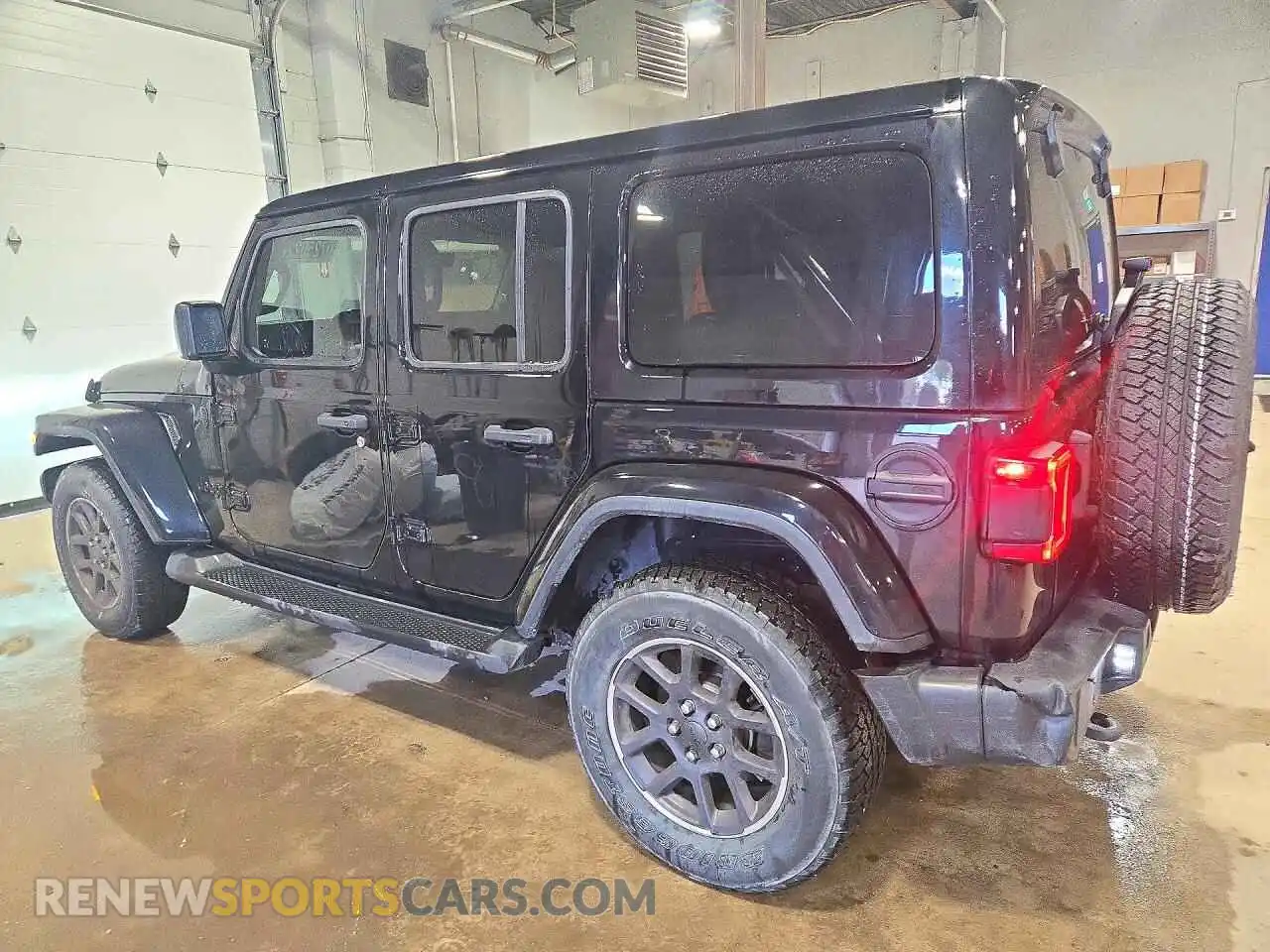2 Фотография поврежденного автомобиля 1C4HJXEN6MW637443 JEEP WRANGLER 2021