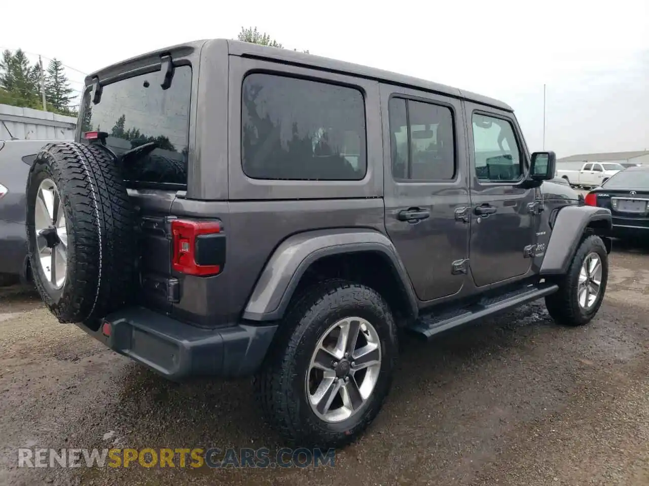 3 Photograph of a damaged car 1C4HJXEN7MW556807 JEEP WRANGLER 2021