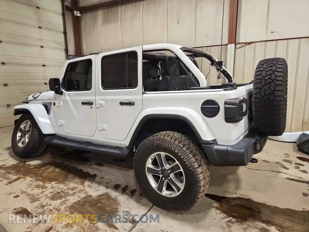 2 fotografías del automóvil dañado 1C4HJXEN7MW645986 JEEP WRANGLER 2021