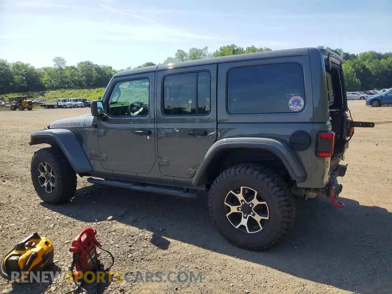 2 Photograph of a damaged car 1C4HJXFG0MW536673 JEEP WRANGLER 2021