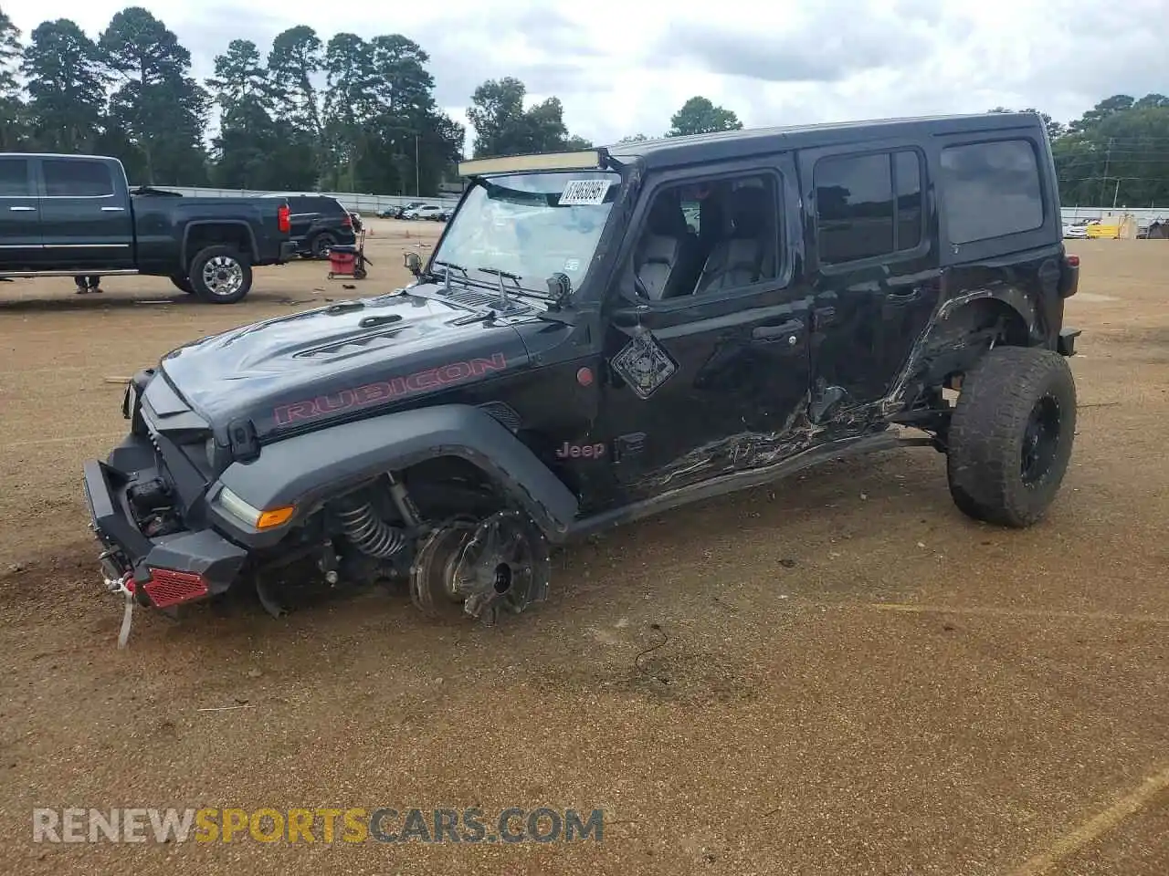 1 Photograph of a damaged car 1C4HJXFG0MW556762 JEEP WRANGLER 2021
