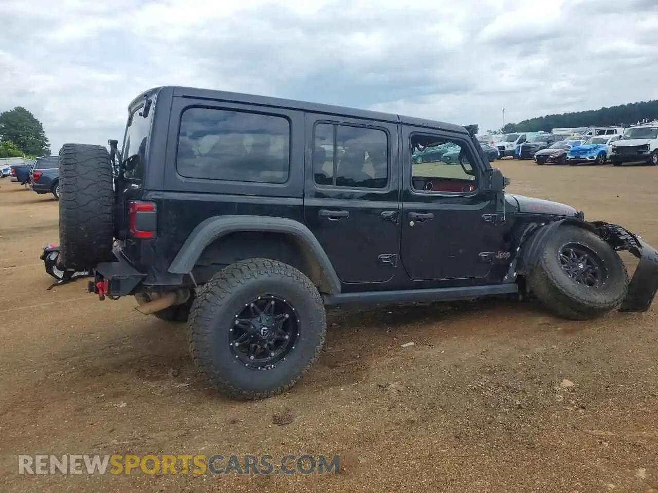 3 Photograph of a damaged car 1C4HJXFG0MW556762 JEEP WRANGLER 2021