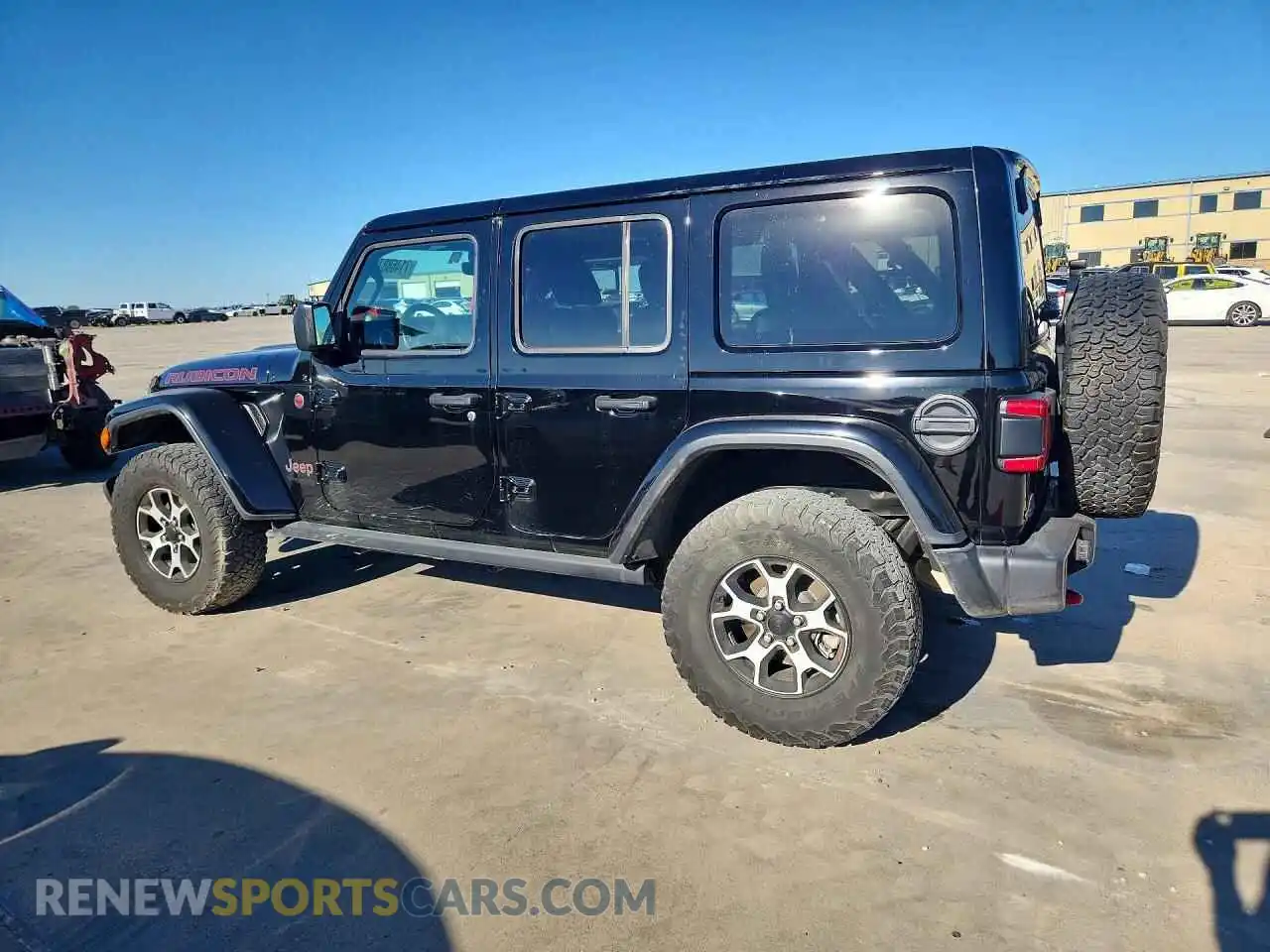 2 Photograph of a damaged car 1C4HJXFG0MW589924 JEEP WRANGLER 2021