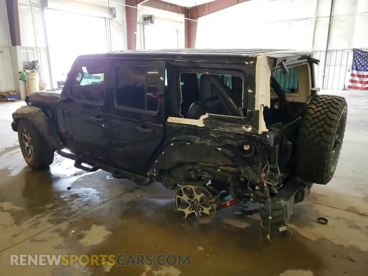 2 Photograph of a damaged car 1C4HJXFG0MW637373 JEEP WRANGLER 2021