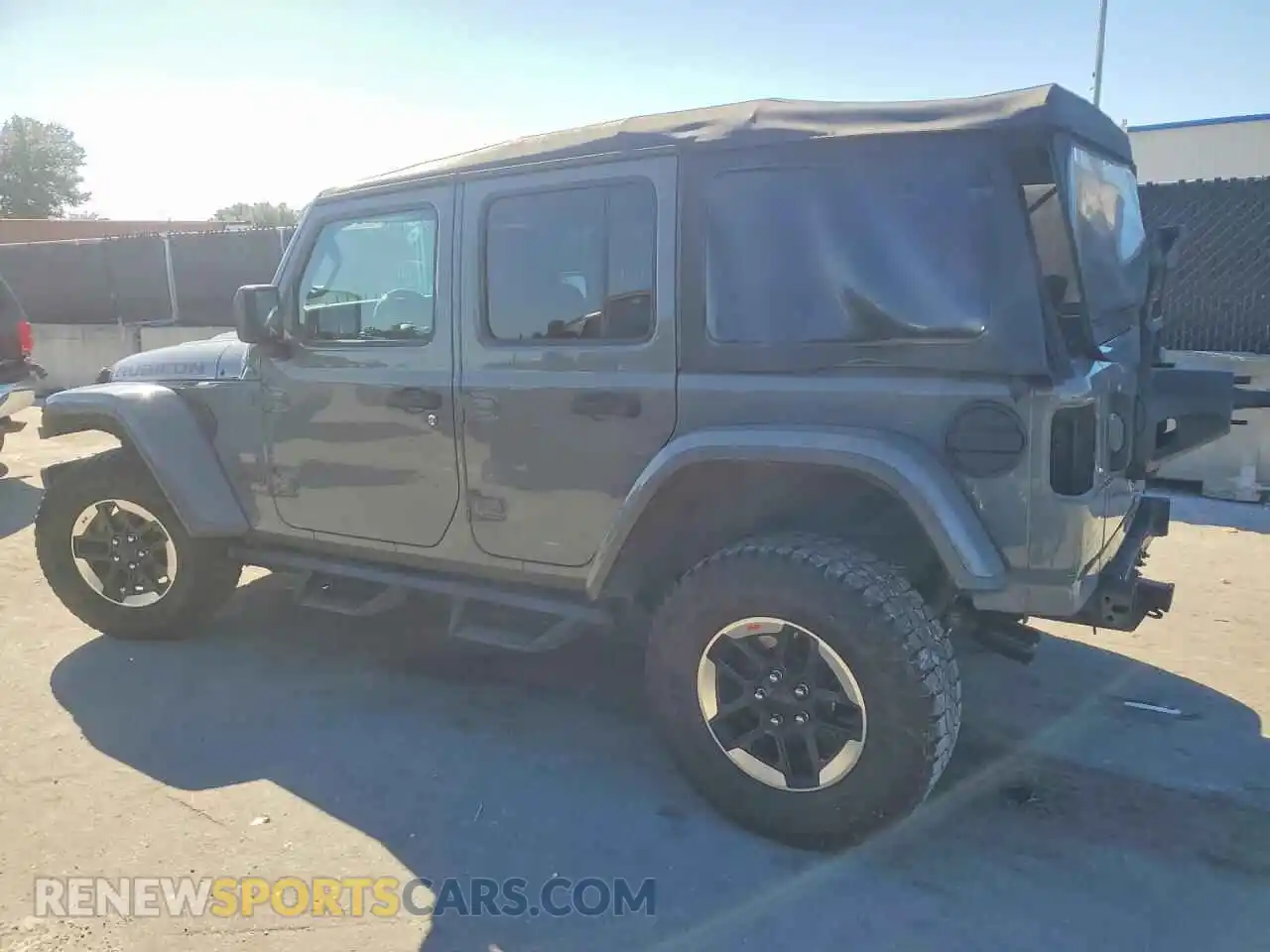2 Photograph of a damaged car 1C4HJXFG1MW506503 JEEP WRANGLER 2021