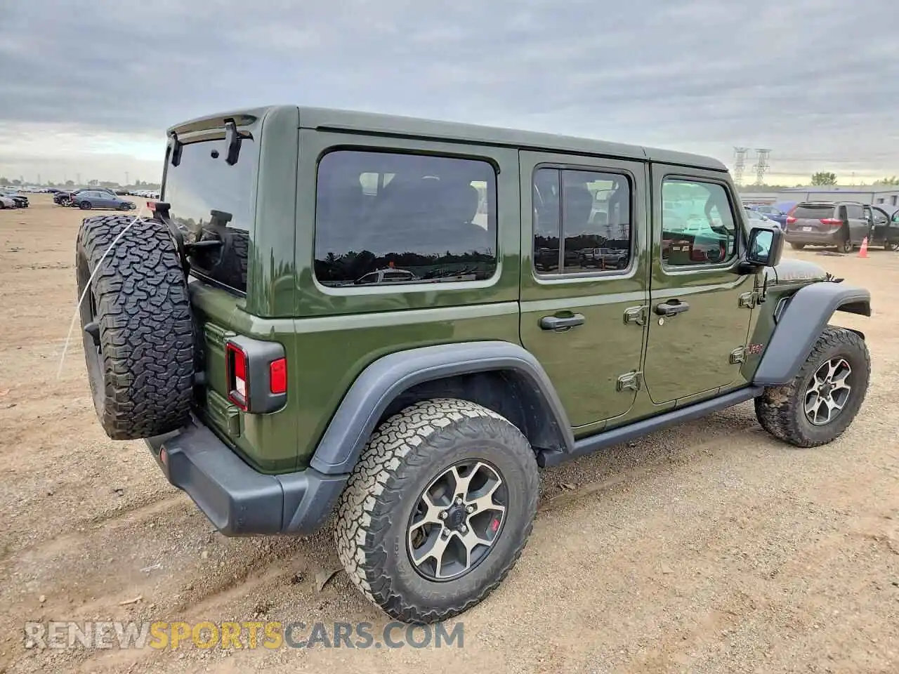 3 Photograph of a damaged car 1C4HJXFG1MW539811 JEEP WRANGLER 2021