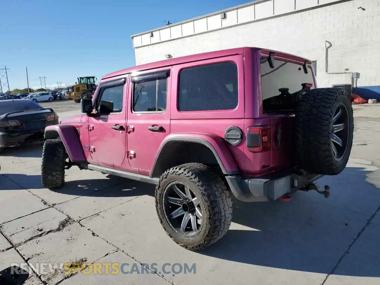 2 Photograph of a damaged car 1C4HJXFG1MW850073 JEEP WRANGLER 2021