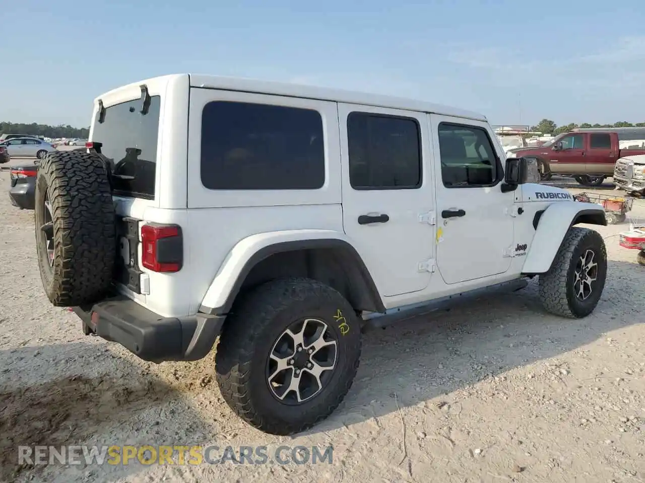 3 Фотография поврежденного автомобиля 1C4HJXFG2MW556861 JEEP WRANGLER 2021