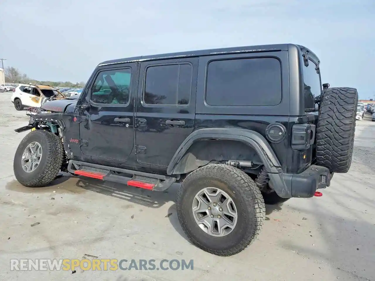 2 Photograph of a damaged car 1C4HJXFG2MW597832 JEEP WRANGLER 2021