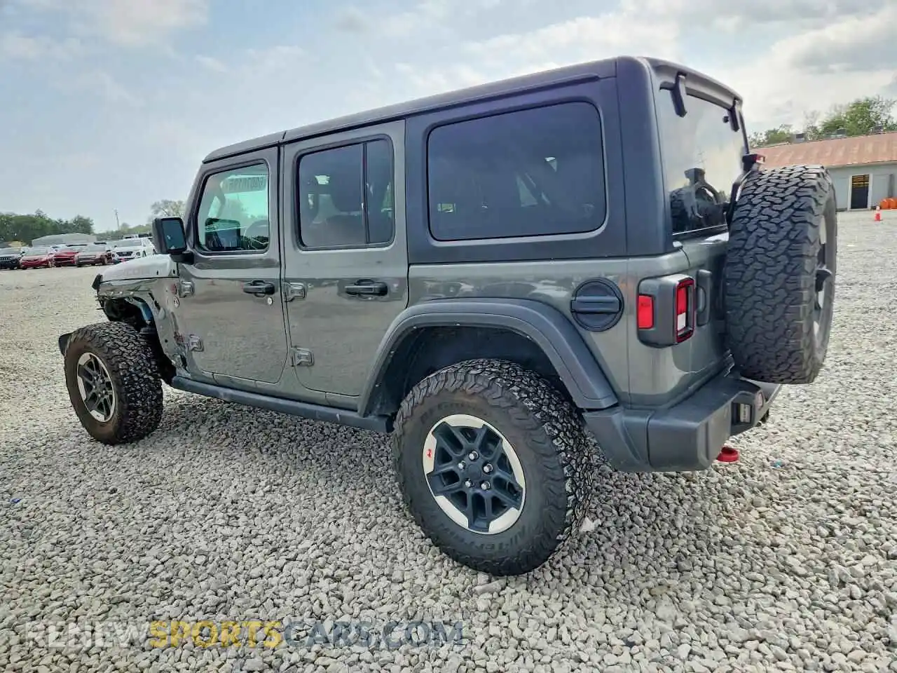 2 fotografías del automóvil dañado 1C4HJXFG2MW650142 JEEP WRANGLER 2021