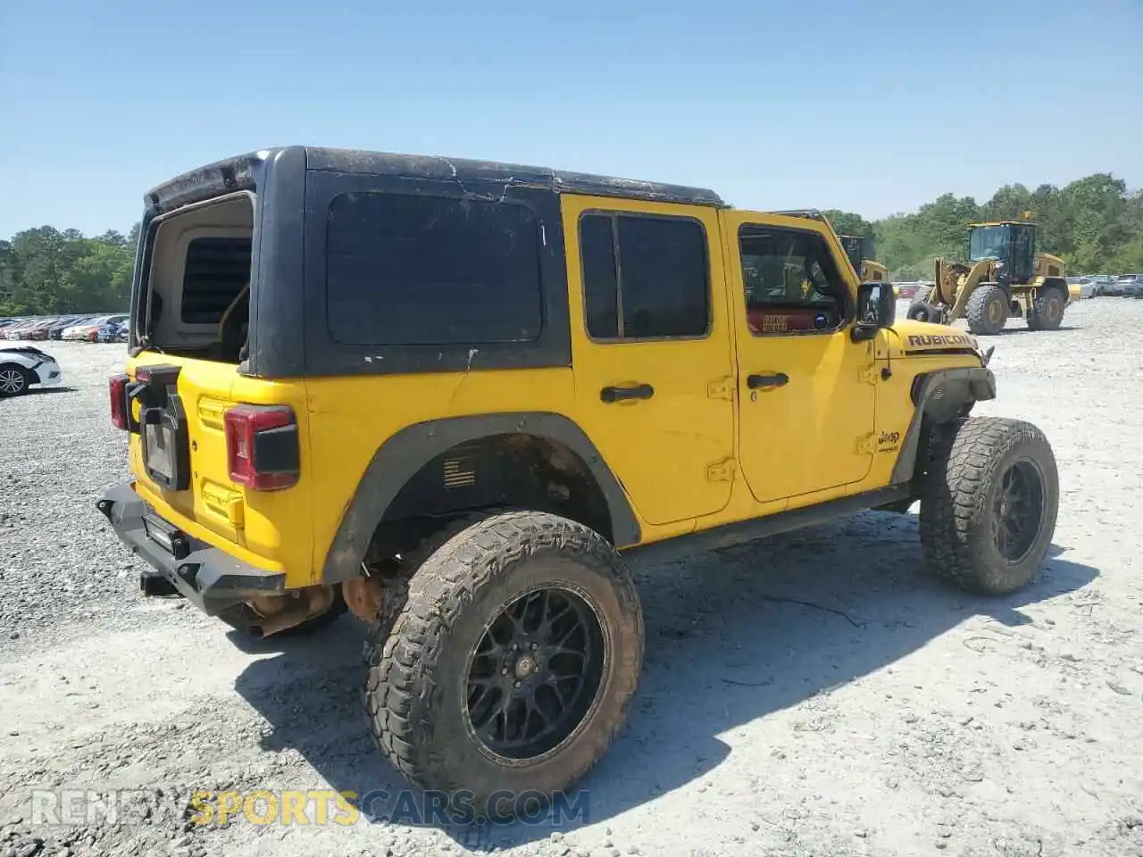 3 Photograph of a damaged car 1C4HJXFG3MW620194 JEEP WRANGLER 2021