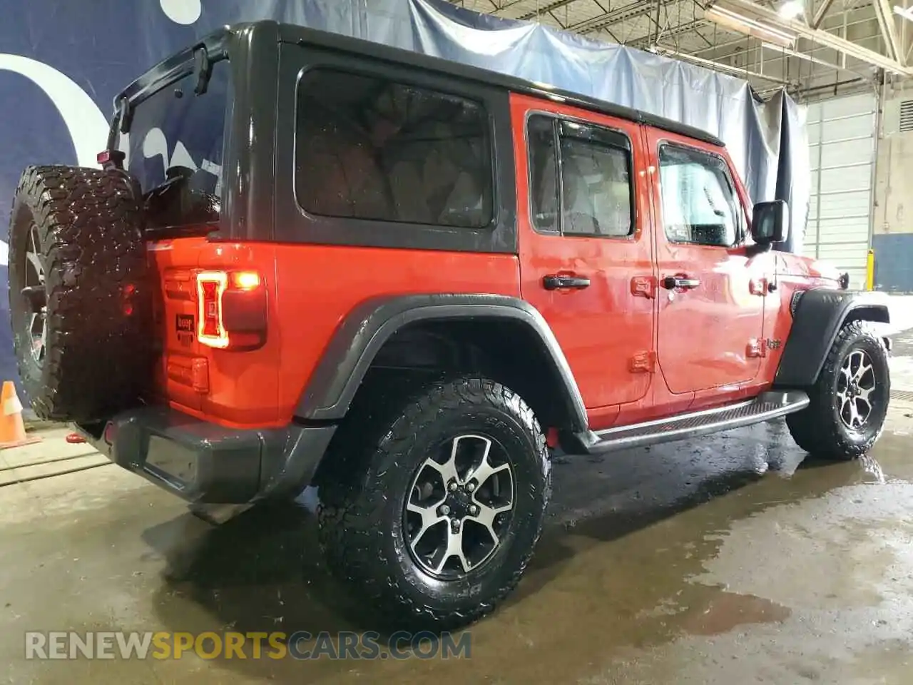 3 Photograph of a damaged car 1C4HJXFG4MW534666 JEEP WRANGLER 2021