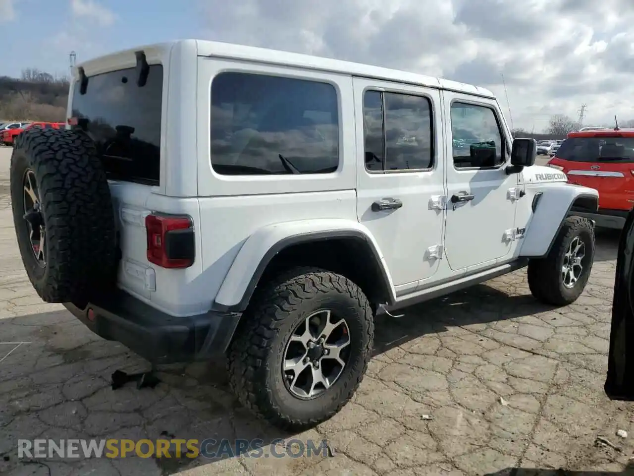 3 Photograph of a damaged car 1C4HJXFG4MW771884 JEEP WRANGLER 2021