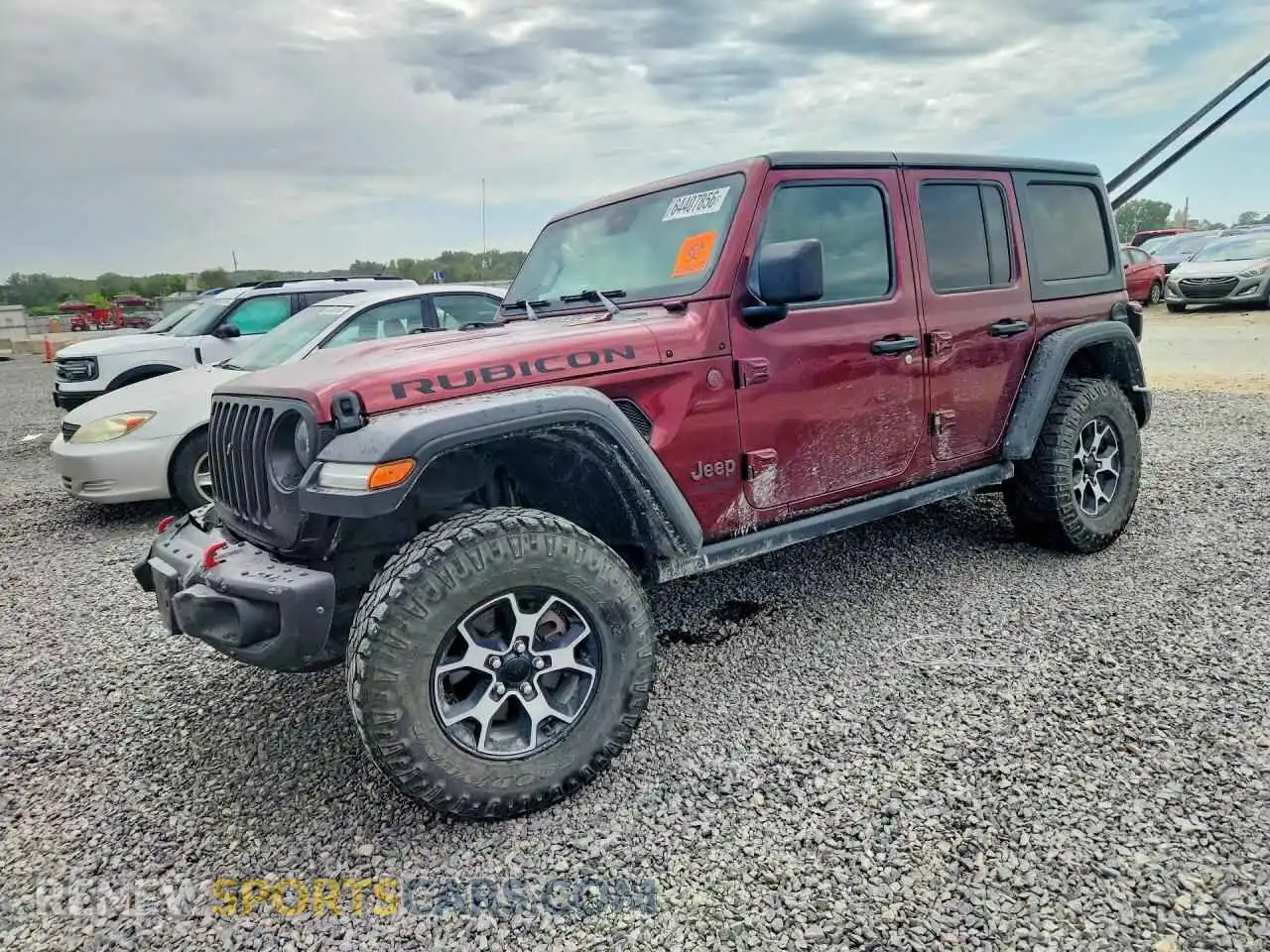 1 Фотография поврежденного автомобиля 1C4HJXFG4MW785204 JEEP WRANGLER 2021