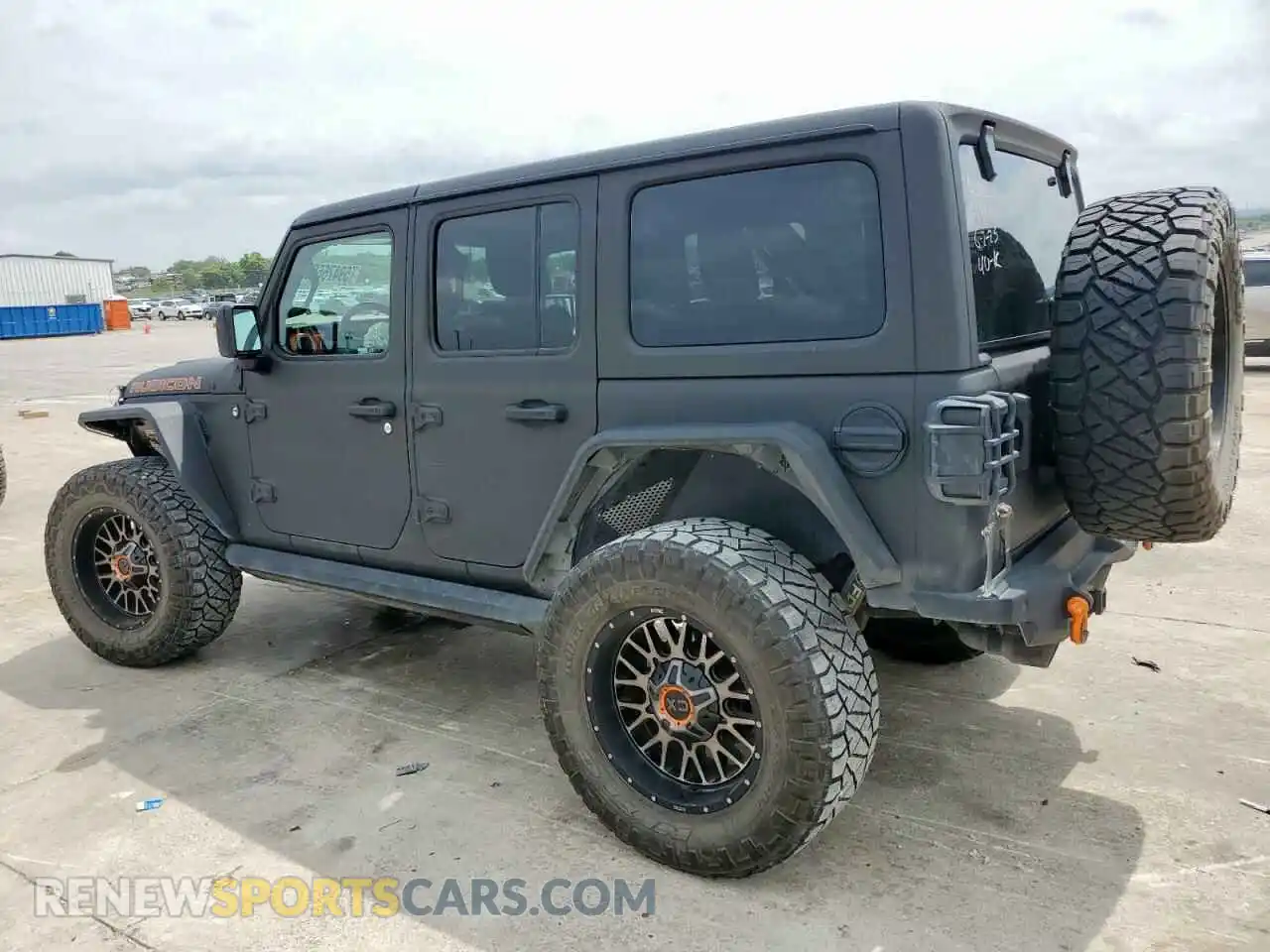 2 Photograph of a damaged car 1C4HJXFG5MW542260 JEEP WRANGLER 2021