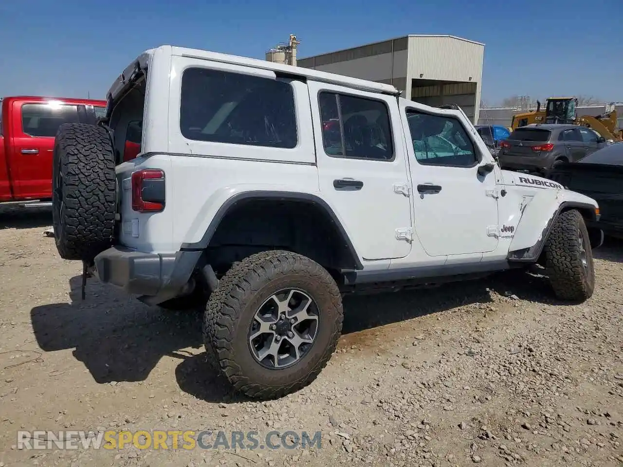 3 Photograph of a damaged car 1C4HJXFG6MW524821 JEEP WRANGLER 2021
