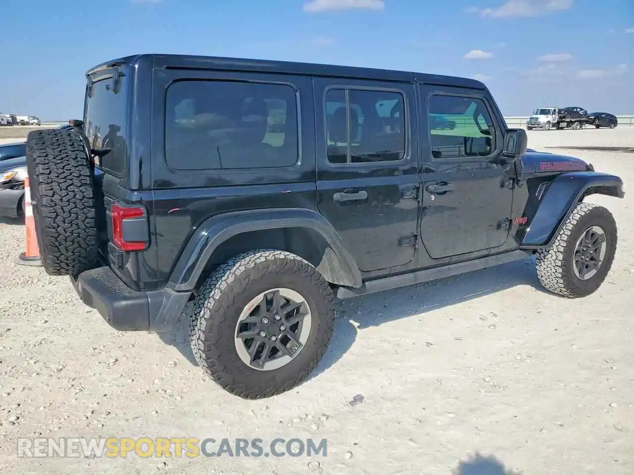 3 fotografías del automóvil dañado 1C4HJXFG6MW535186 JEEP WRANGLER 2021