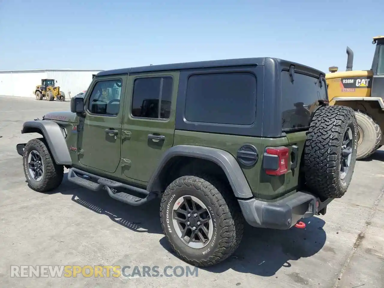 2 Photograph of a damaged car 1C4HJXFG6MW700458 JEEP WRANGLER 2021