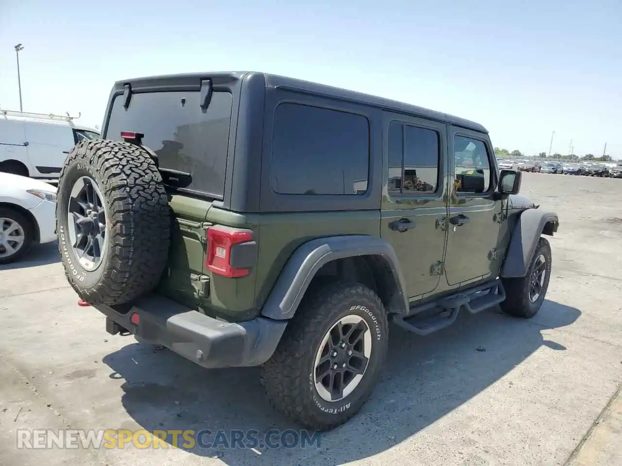 3 Photograph of a damaged car 1C4HJXFG6MW700458 JEEP WRANGLER 2021
