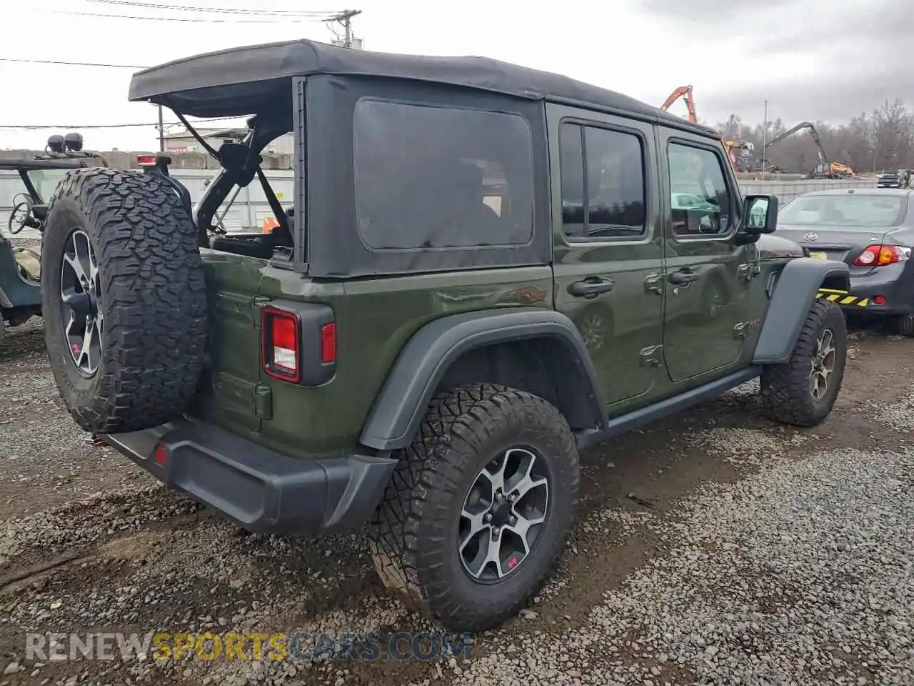 3 Photograph of a damaged car 1C4HJXFG8MW632051 JEEP WRANGLER 2021