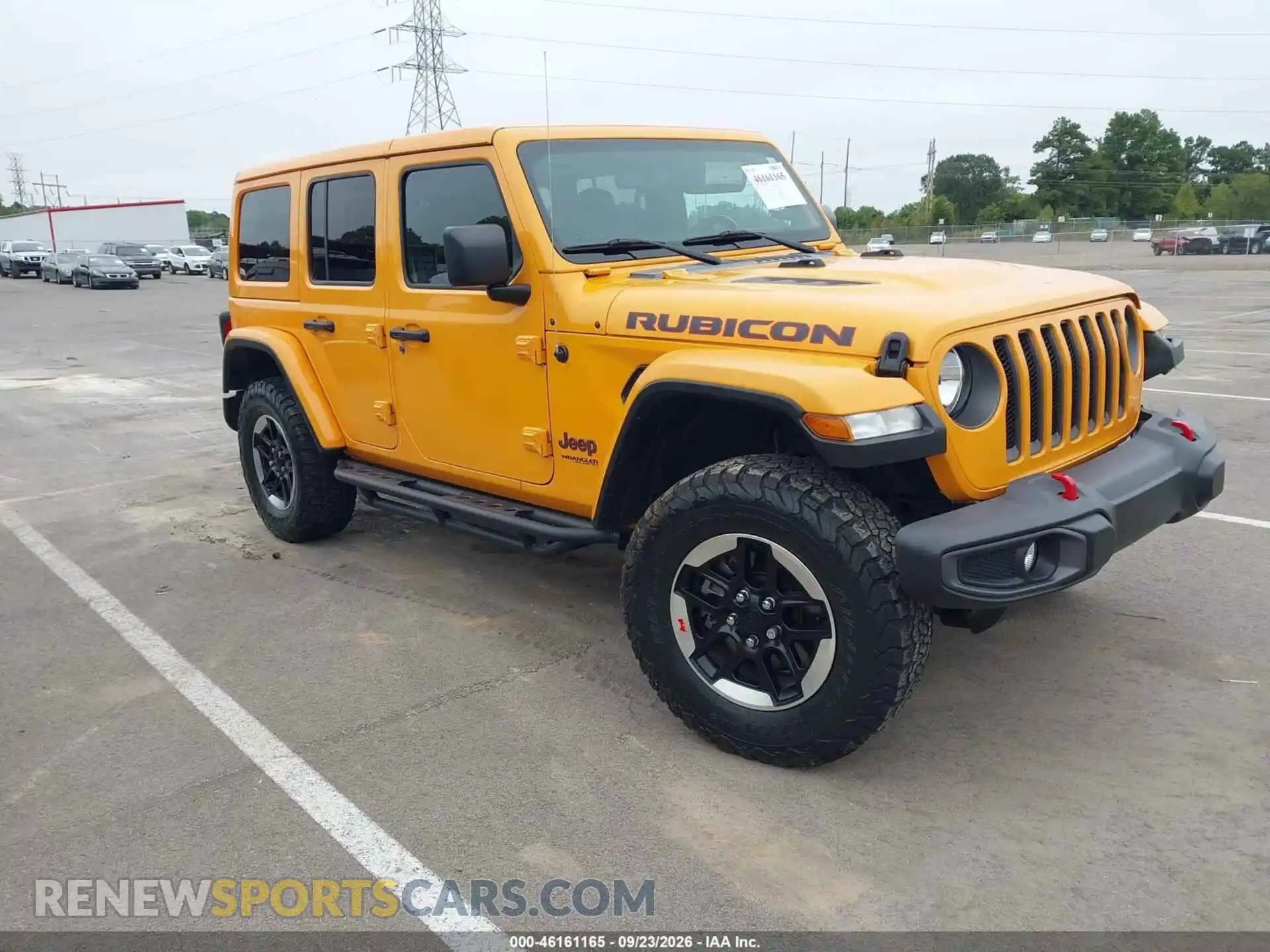 1 Photograph of a damaged car 1C4HJXFG9MW618255 JEEP WRANGLER 2021