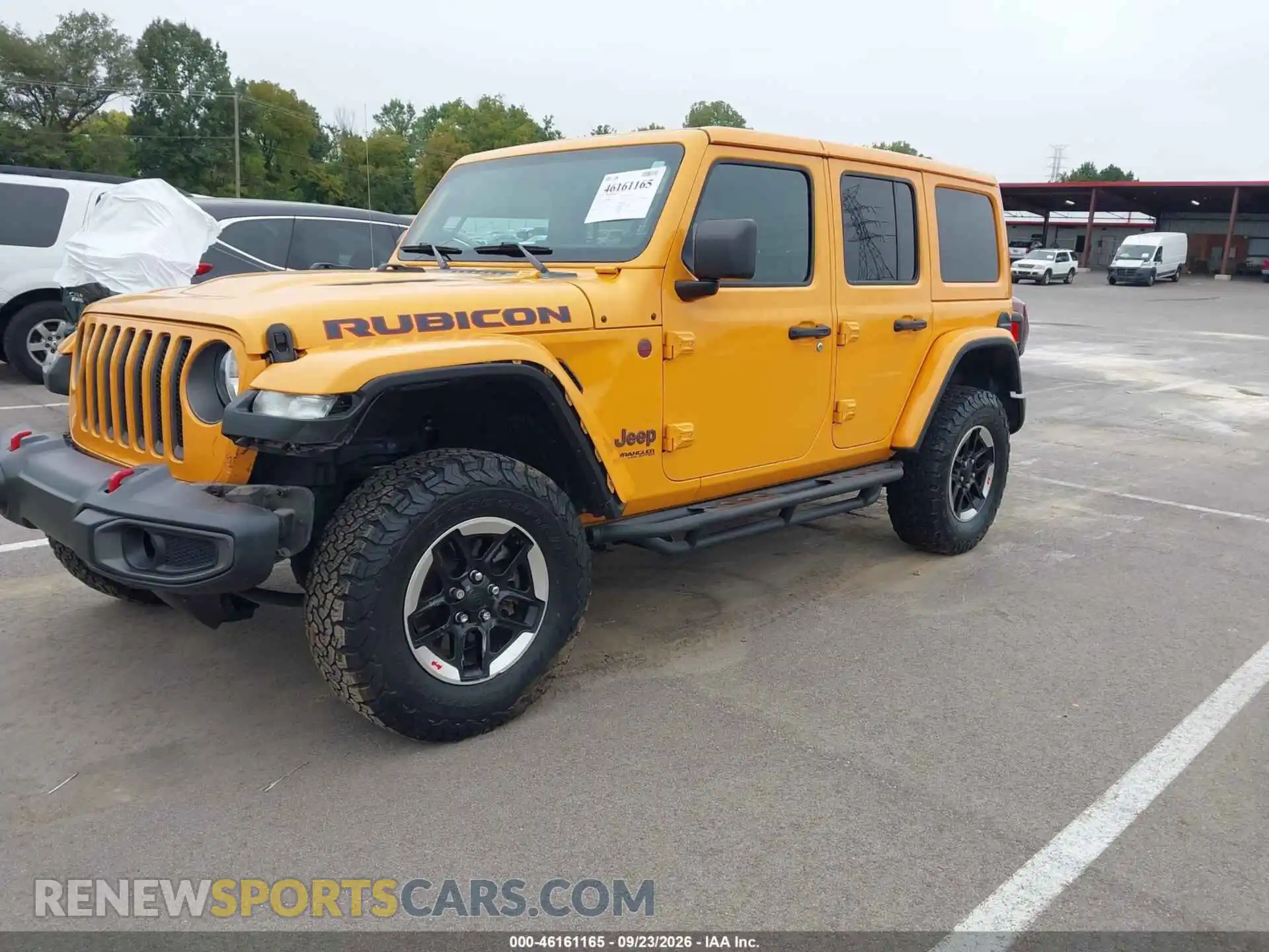 2 Photograph of a damaged car 1C4HJXFG9MW618255 JEEP WRANGLER 2021