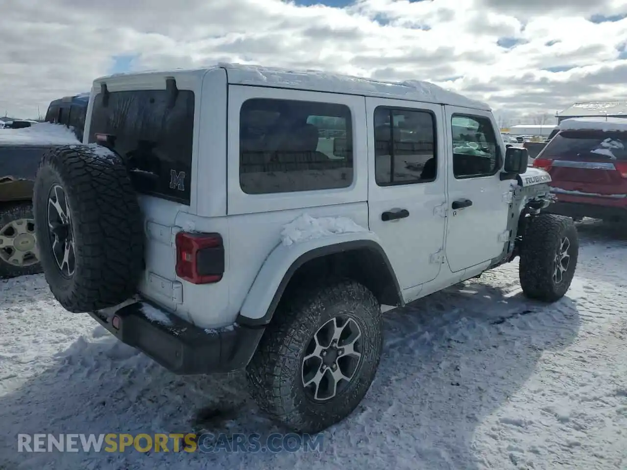 3 Photograph of a damaged car 1C4HJXFG9MW702608 JEEP WRANGLER 2021