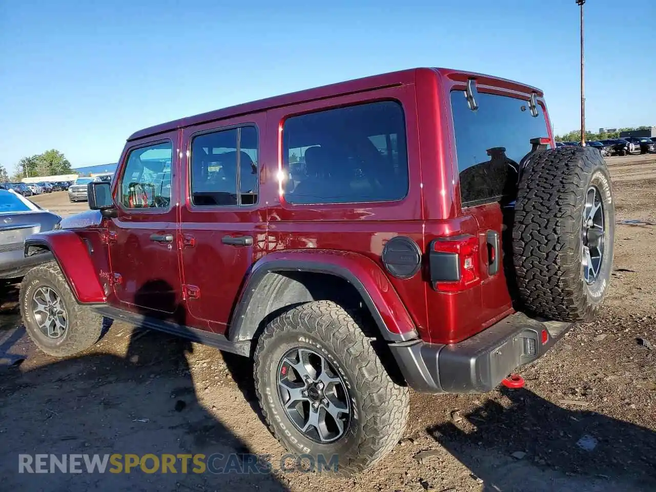2 Photograph of a damaged car 1C4HJXFG9MW726021 JEEP WRANGLER 2021