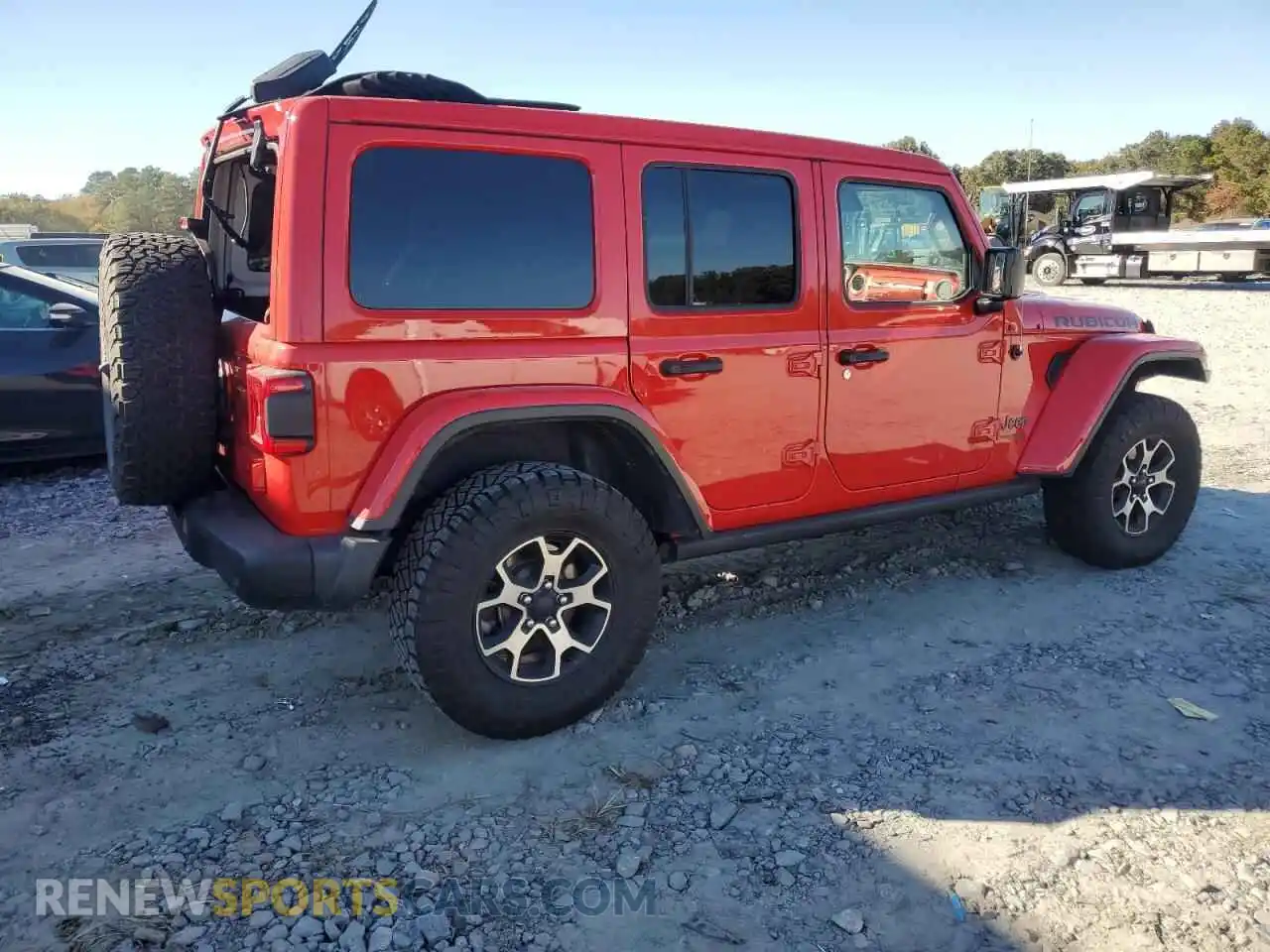 3 fotografías del automóvil dañado 1C4HJXFGXMW530380 JEEP WRANGLER 2021