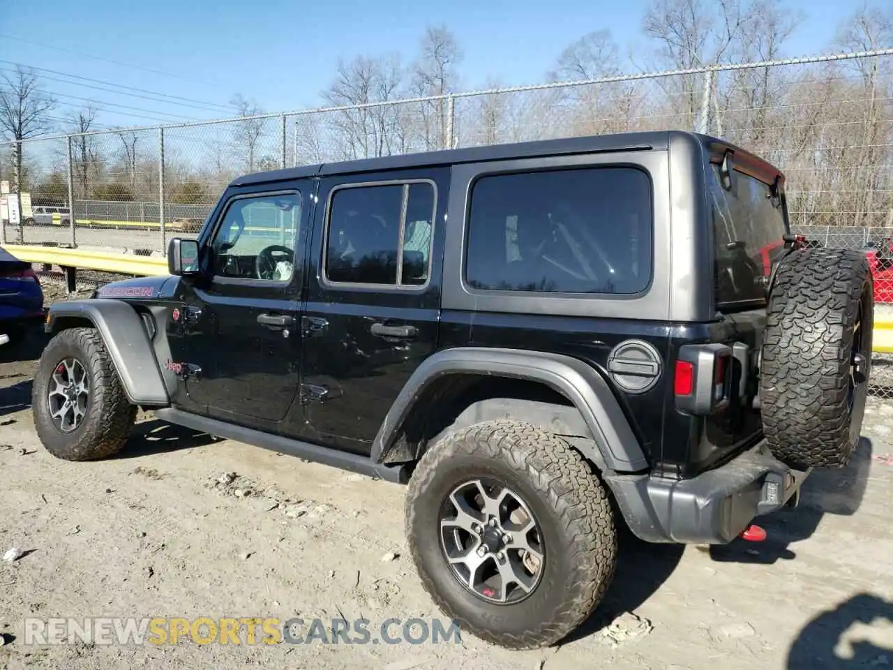 2 Photograph of a damaged car 1C4HJXFGXMW580776 JEEP WRANGLER 2021