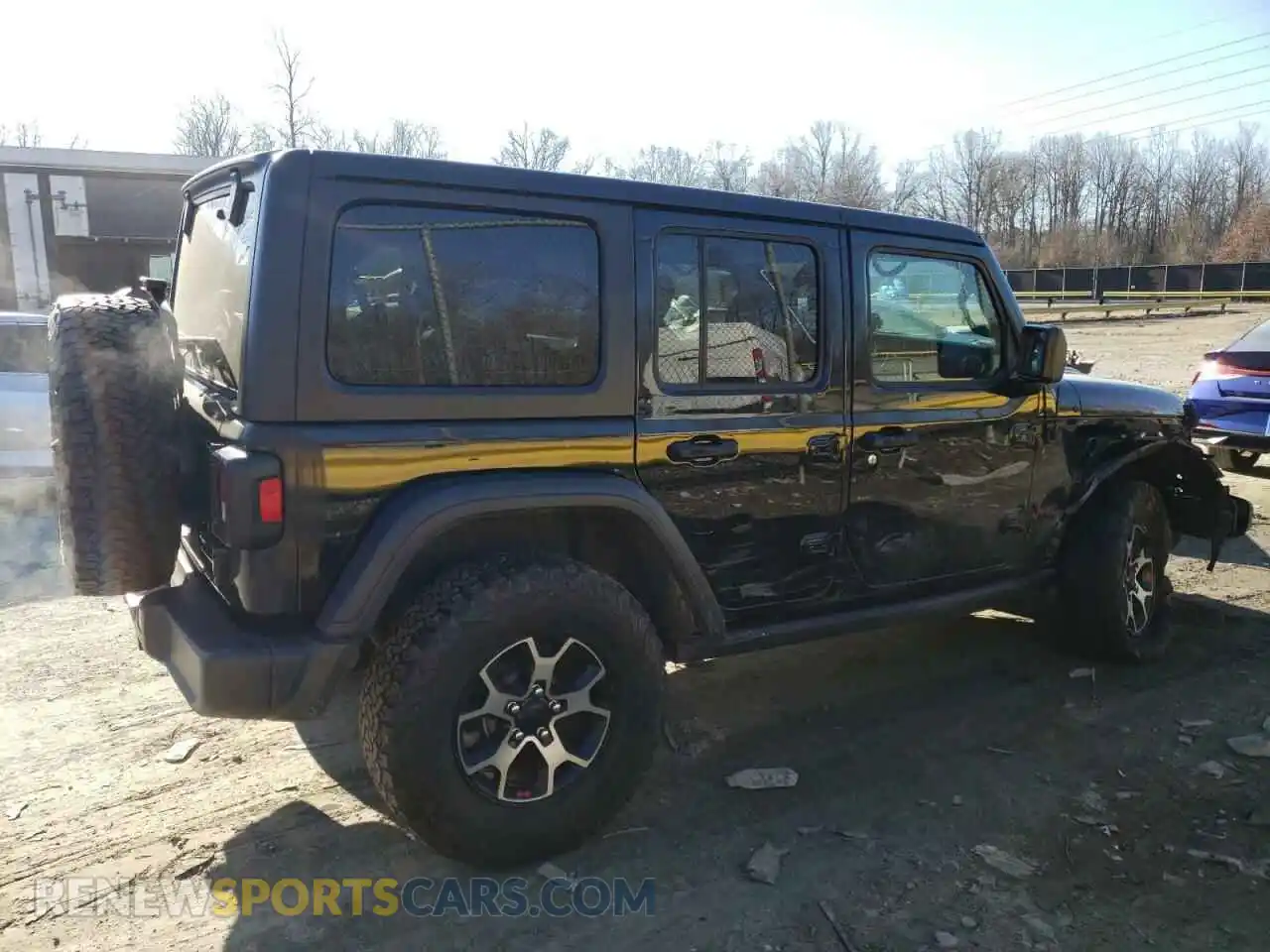 3 Photograph of a damaged car 1C4HJXFGXMW580776 JEEP WRANGLER 2021