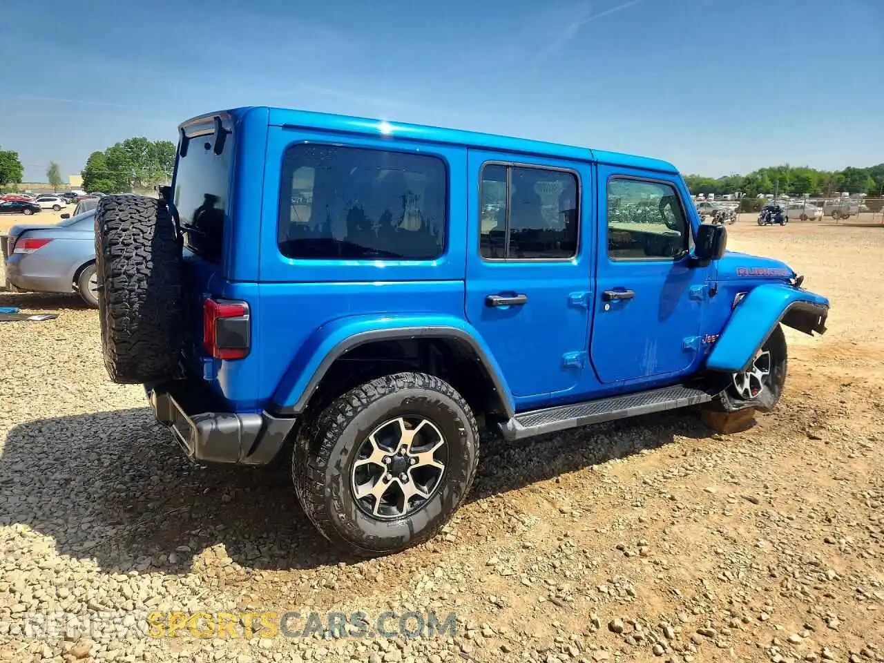 3 Фотография поврежденного автомобиля 1C4HJXFGXMW728747 JEEP WRANGLER 2021