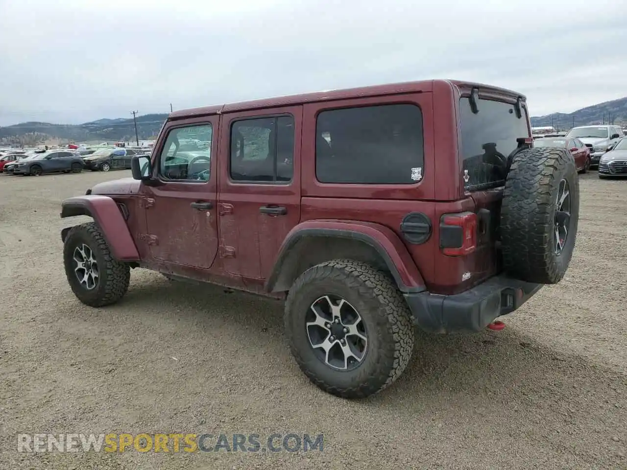 2 Photograph of a damaged car 1C4HJXFN1MW550161 JEEP WRANGLER 2021