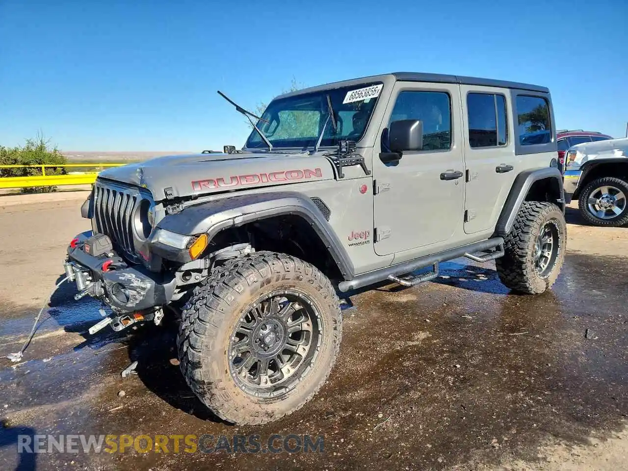 1 fotografías del automóvil dañado 1C4HJXFN1MW584214 JEEP WRANGLER 2021
