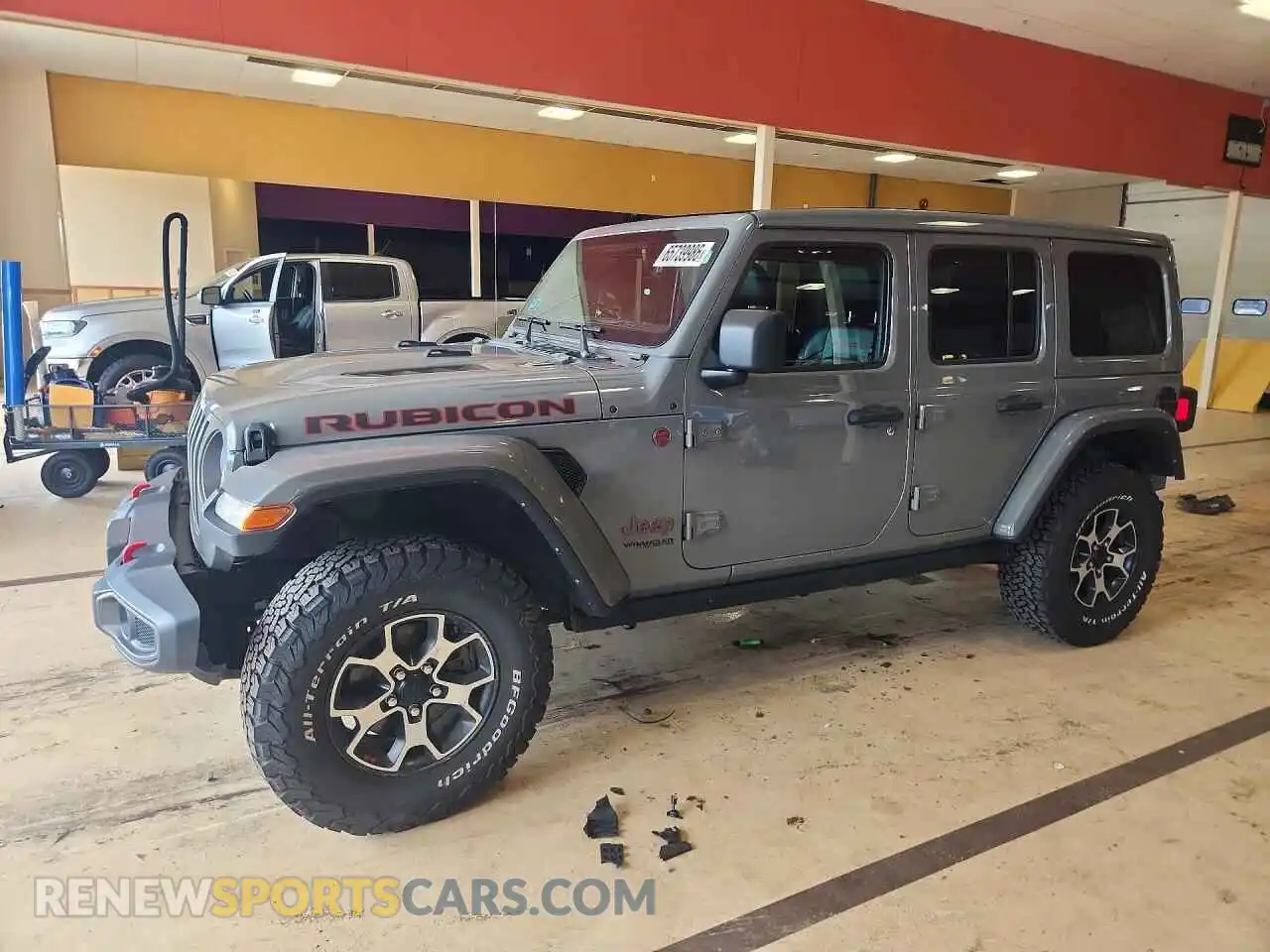 1 fotografías del automóvil dañado 1C4HJXFN1MW796403 JEEP WRANGLER 2021