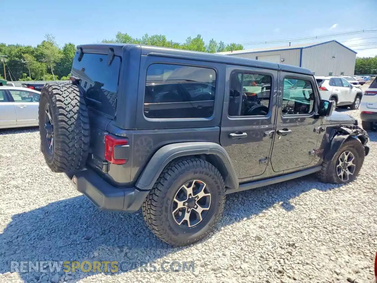 3 Photograph of a damaged car 1C4HJXFN2MW611338 JEEP WRANGLER 2021