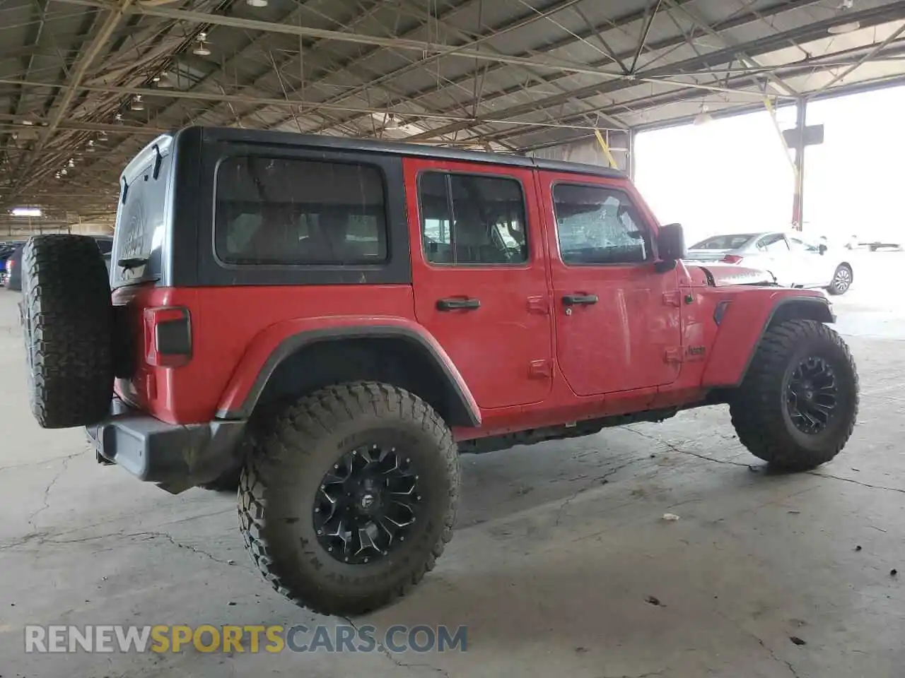3 Photograph of a damaged car 1C4HJXFN3MW586790 JEEP WRANGLER 2021