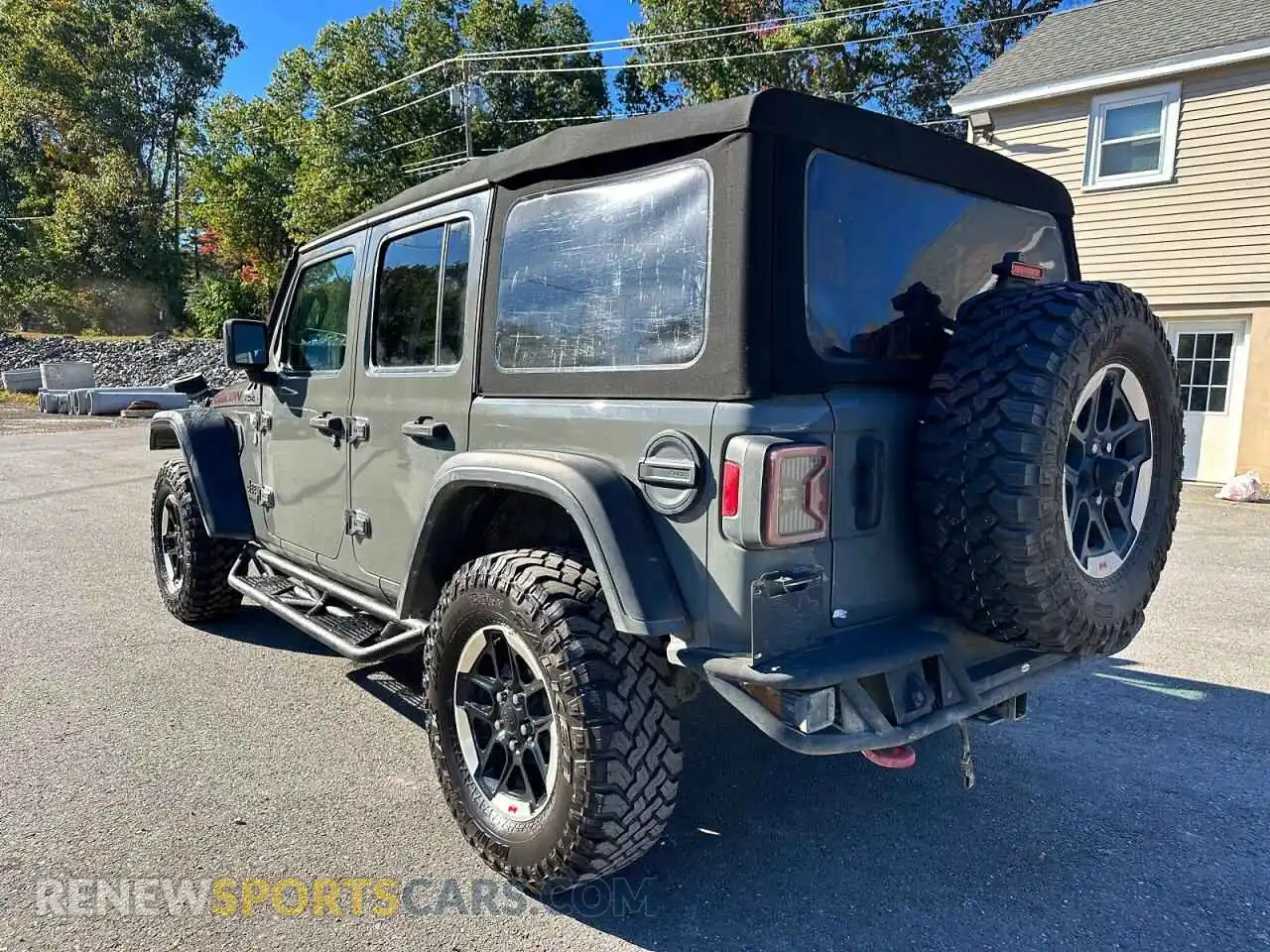 2 fotografías del automóvil dañado 1C4HJXFN3MW729334 JEEP WRANGLER 2021