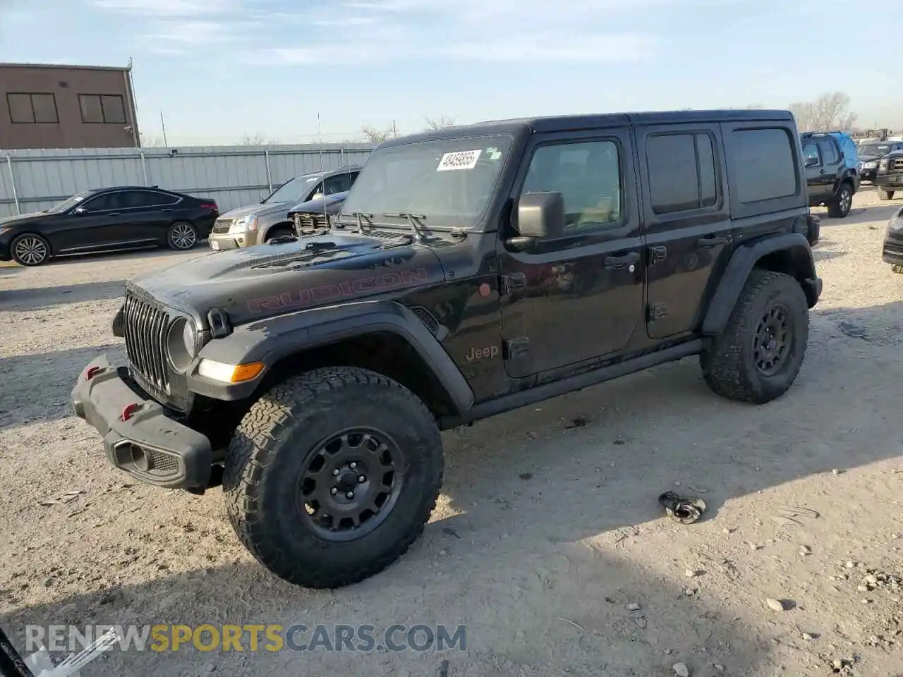 1 Photograph of a damaged car 1C4HJXFN6MW559471 JEEP WRANGLER 2021