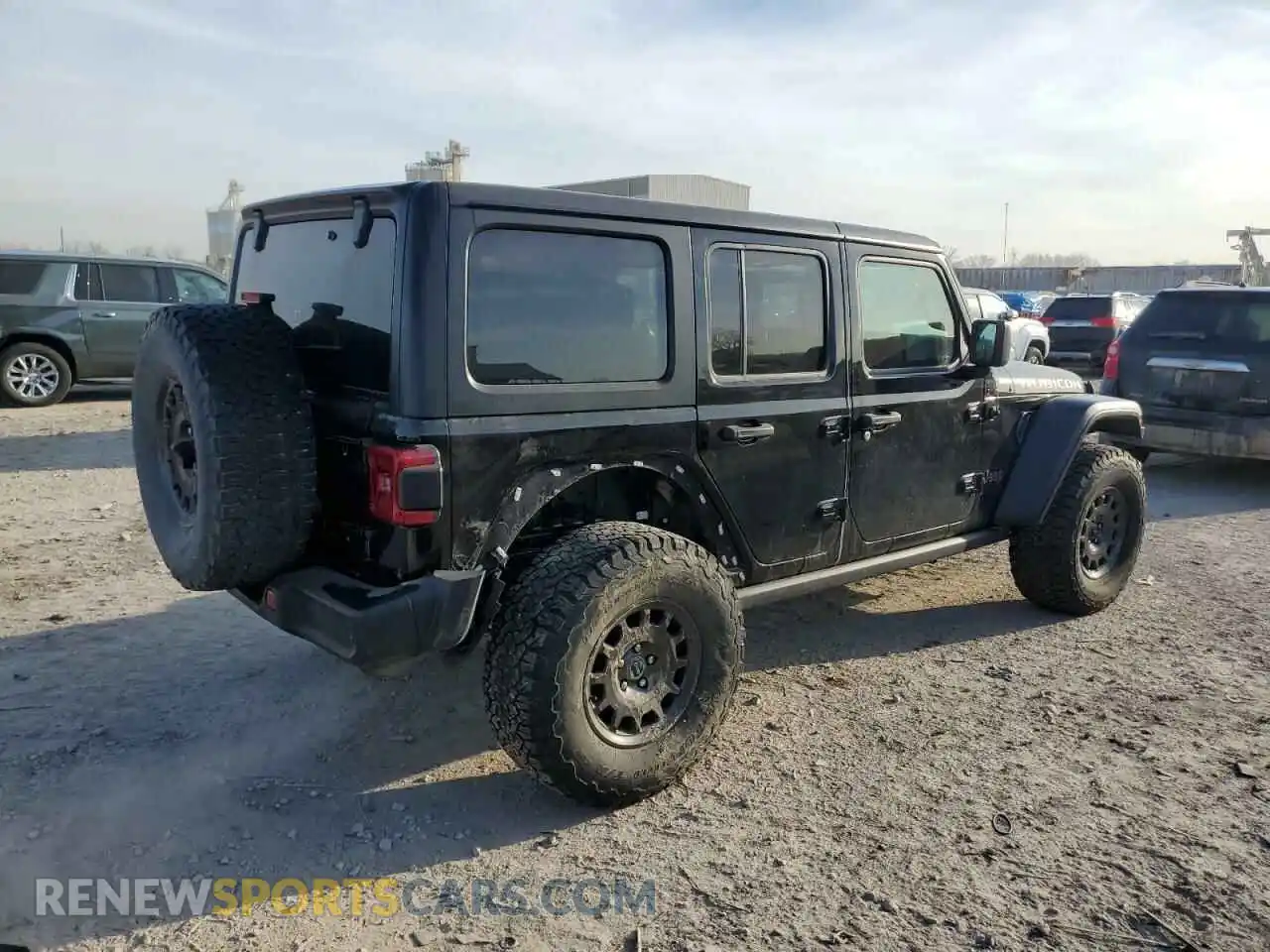 3 Photograph of a damaged car 1C4HJXFN6MW559471 JEEP WRANGLER 2021