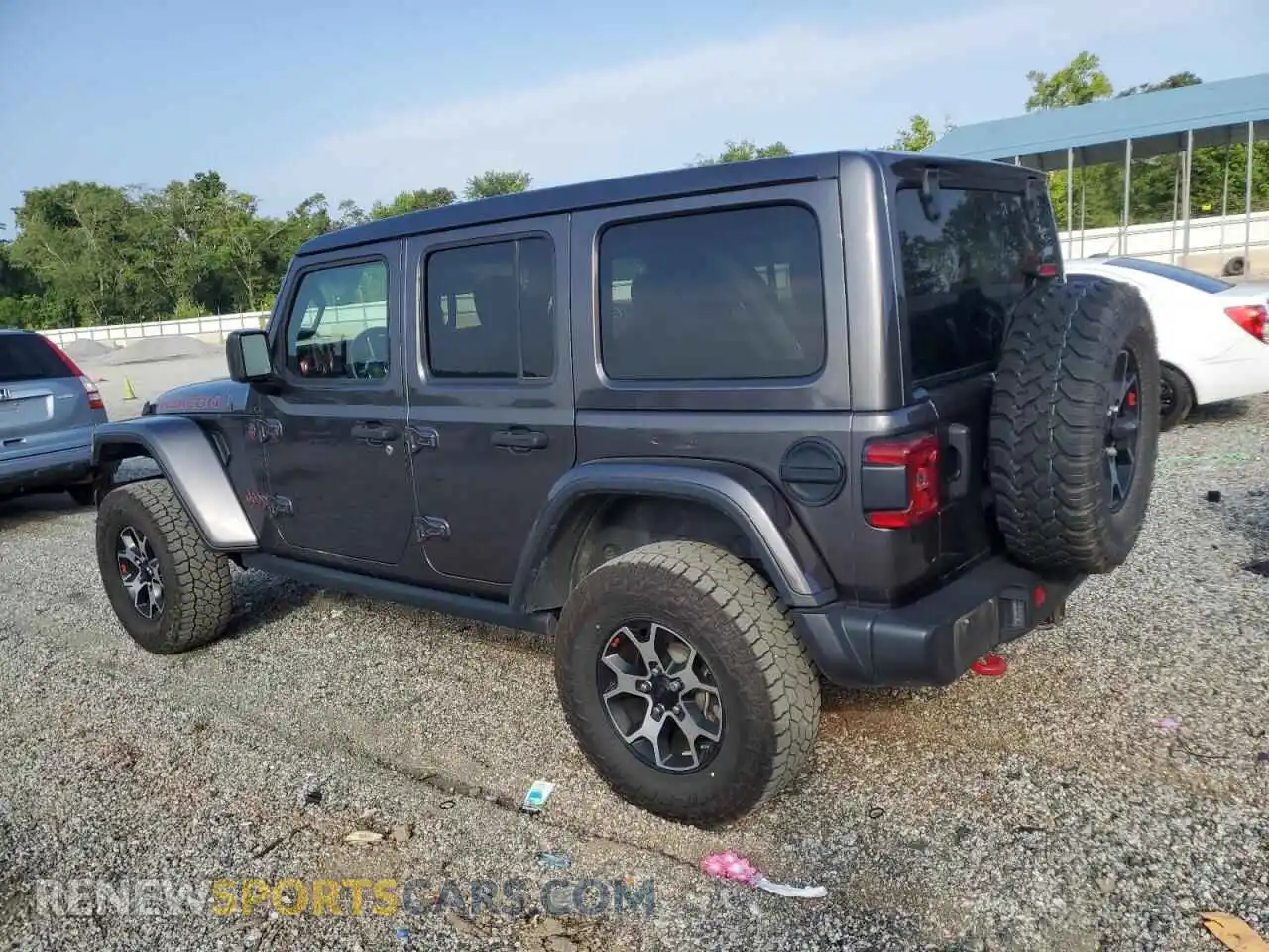 2 Photograph of a damaged car 1C4HJXFN7MW586520 JEEP WRANGLER 2021