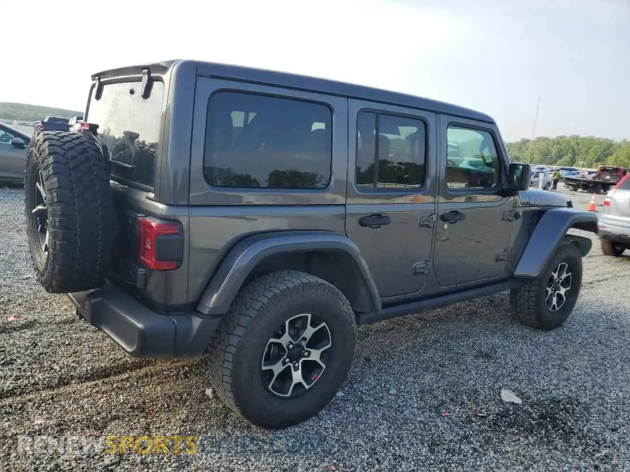 3 Photograph of a damaged car 1C4HJXFN7MW586520 JEEP WRANGLER 2021
