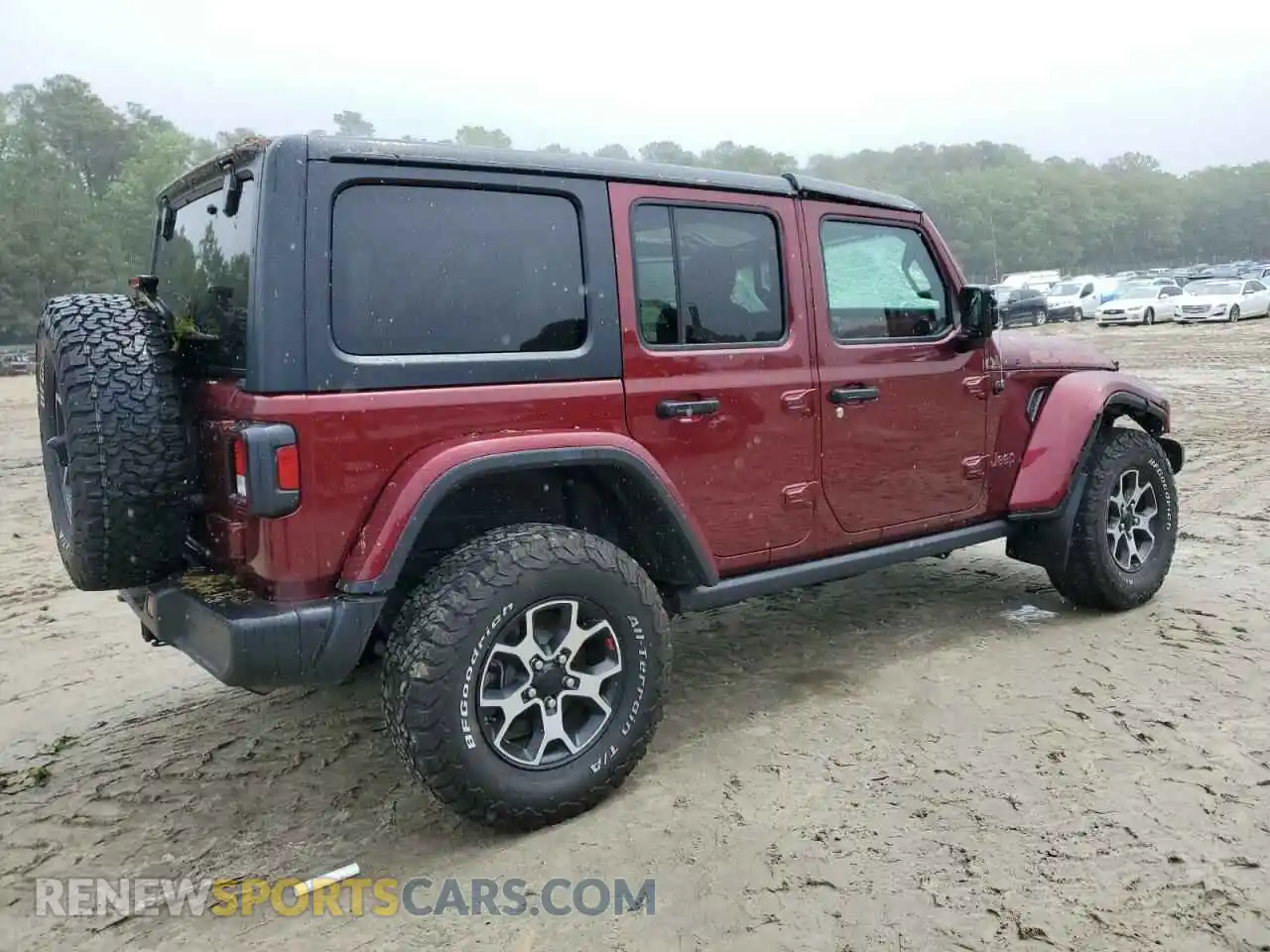 3 Photograph of a damaged car 1C4HJXFN7MW611674 JEEP WRANGLER 2021