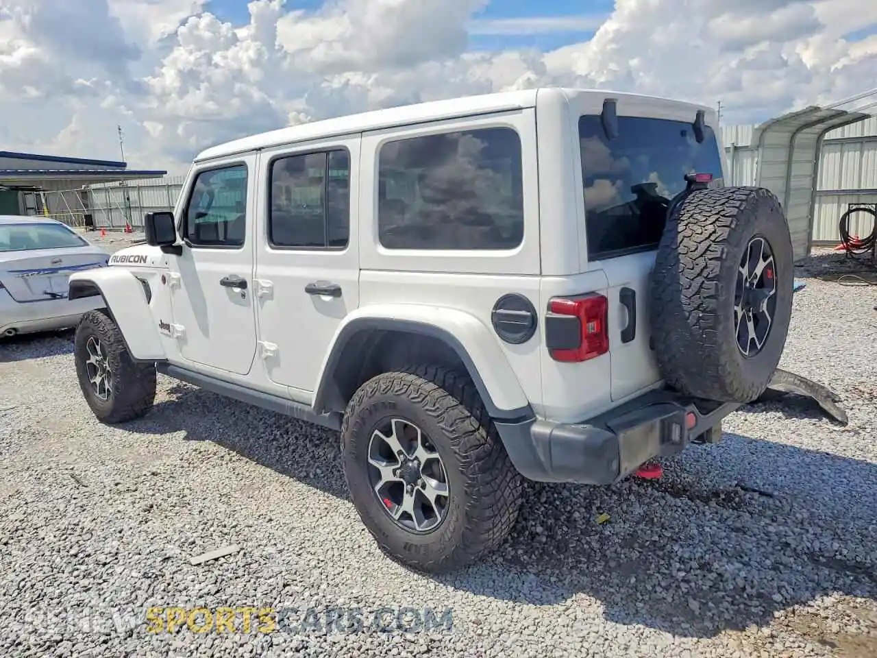 2 Photograph of a damaged car 1C4HJXFN8MW650998 JEEP WRANGLER 2021