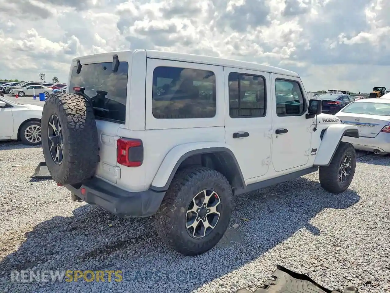 3 Photograph of a damaged car 1C4HJXFN8MW650998 JEEP WRANGLER 2021
