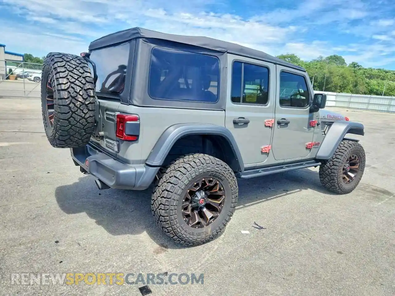 3 fotografías del automóvil dañado 1C4HJXFN9MW513892 JEEP WRANGLER 2021