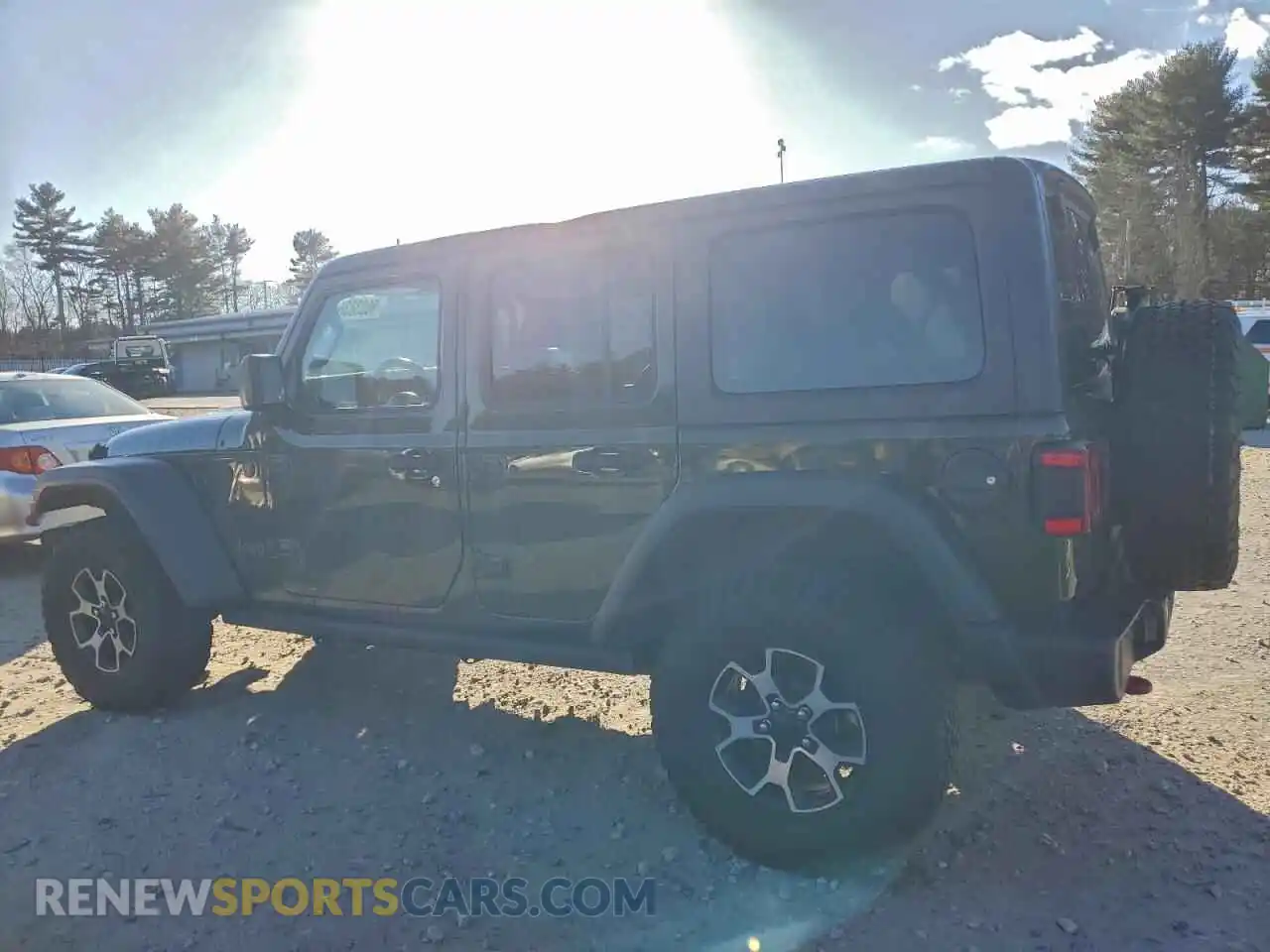 2 Photograph of a damaged car 1C4HJXFN9MW751709 JEEP WRANGLER 2021
