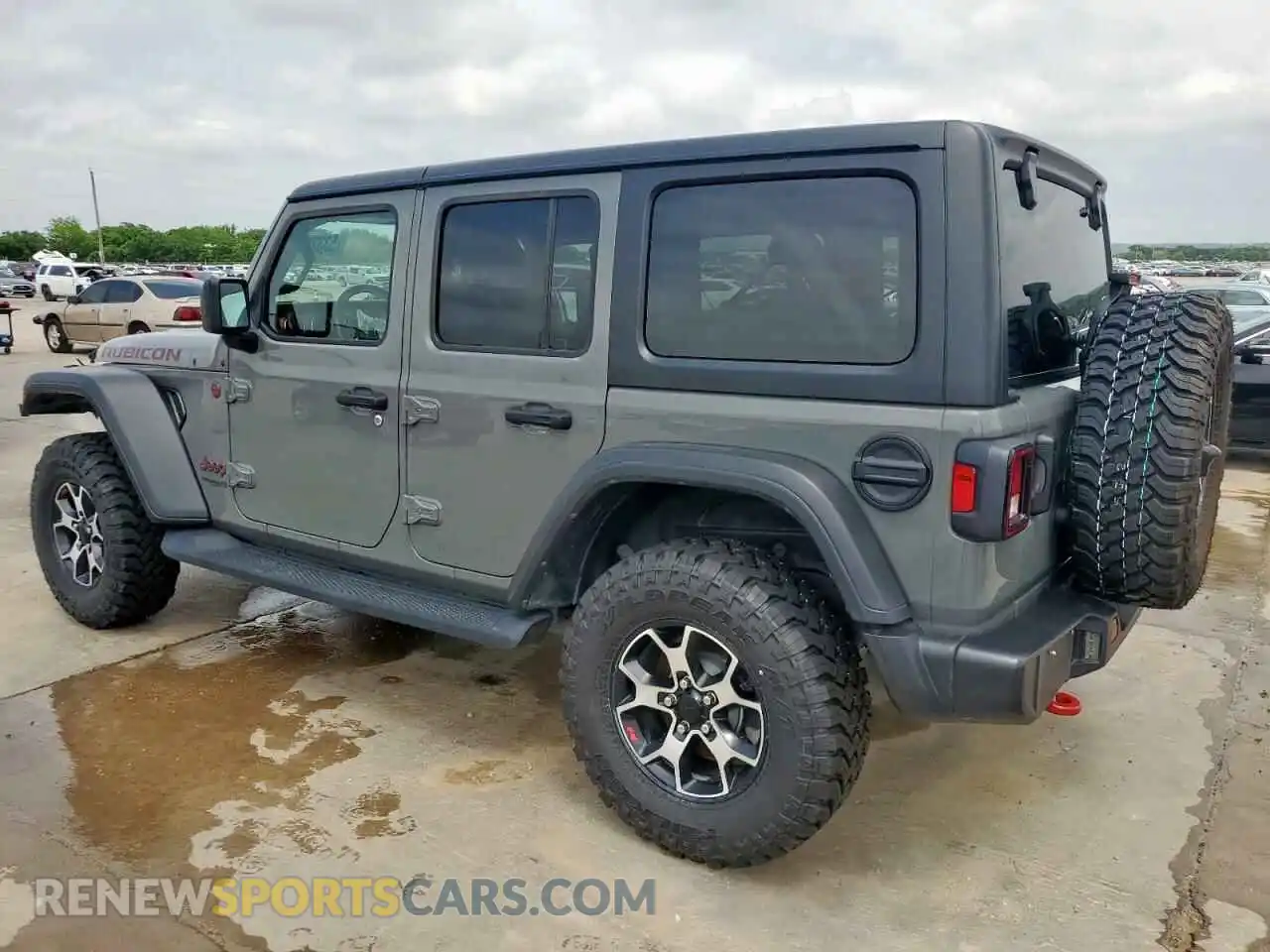 2 Photograph of a damaged car 1C4HJXFN9MW792972 JEEP WRANGLER 2021